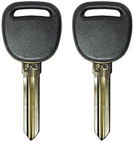 img 3 attached to 🔑 QualityKeylessPlus Pack of 2 PK3 B107PT Transponder Chip Keys for GM Vehicles - Premium Replacement Keys