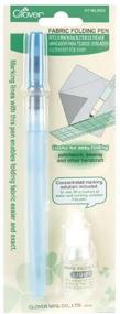 img 1 attached to Clover Fabric Folding Pen - Efficient Sewing Tool for Precise Fabric Folding