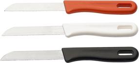 img 1 attached to 🔪 Practical Pack of 3 Rena Professional Fruit and Vegetable Knives: A Must-Have Culinary Companion!