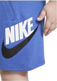 img 2 attached to 👦 Nike Boys Sports Wear Club + Hbr Short Ft Ck0509-091: Stylish & Comfortable Sportswear for Active Boys