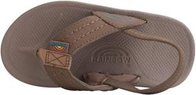 img 2 attached to Детский капорный сандалий из каучука от Rainbow Sandals