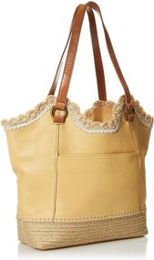 img 3 attached to 👜 Sak Leather Shopper Buttercup Espadrille Women's Handbags & Wallets - Top-Handle Bags