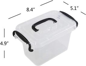 img 3 attached to Begale Plastic Storage Handle 6 Pack