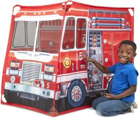 img 1 attached to 🚚 Fabric Storage Truck by Melissa & Doug