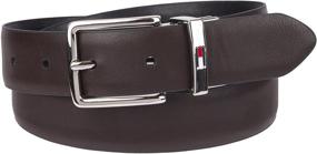 img 2 attached to Stylish Versatility: Tommy Hilfiger Boys' Reversible Dress Belt