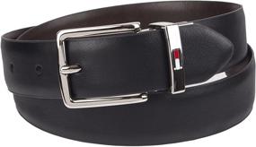 img 3 attached to Stylish Versatility: Tommy Hilfiger Boys' Reversible Dress Belt