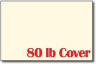 💌 кремовые картонные листы премиум-класса 5x7 (100 штук), весом 80 фунтов - идеально подходят для открыток, приглашений и многое другое. логотип
