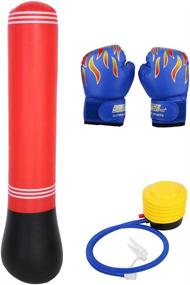 img 4 attached to VGEBY Boxing Training Inflatable Punching