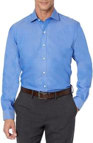 img 4 attached to 👔 Buttoned Slim Fit Pinpoint Men's Shirts by Amazon Brand