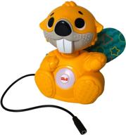улучшение веселого времяпрепровождения: switch adapted toy boppin beaver с музыкальной активностью, многоцветными огнями, звуками и адаптивными функциями. логотип