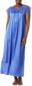 img 4 attached to AmeriMark Womens Nightgown Loungewear Sleeves Women's Clothing