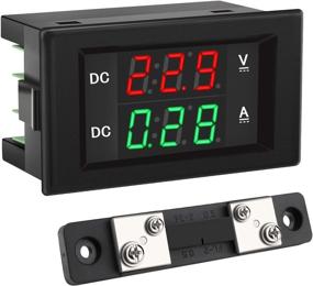 img 4 attached to ⚡️ DROK DC 4.5-100V LED Voltage Current Display - Digital Voltmeter Ammeter Multimeter Panel for Automotive Motor Battery - 0-50A Volt Tester Meter Amp Detector - Voltage Amperage Monitor Gauge