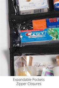 img 1 attached to 💼 Optimized Fishers Finery Toiletry Cosmetic Organizer