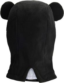 img 2 attached to Cozy Winter Balaclava for Kids - Windproof Ski Hat, Face Mask, and Neck Warmer - Perfect for Boys and Girls