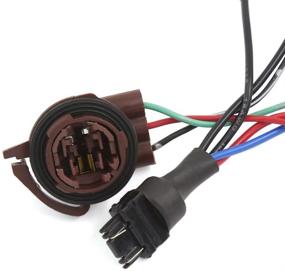 img 3 attached to Alla Lighting 3157 3057 T25 50W 6Ohm Error Free LED Lights Load 💡 Resistor Adapter for Fixing Flashing Fast Blinking Canbus, Upgrading LED Turn Signal Blinker Light Lamps