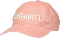 carhartt men's canvas cap: durable outdoor headwear for the modern gentleman logo