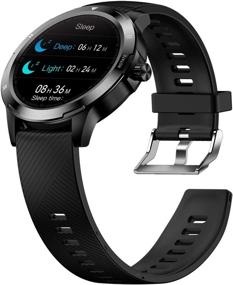 img 1 attached to 🏃 Smart Sport Watch for Men - COSULAN Bluetooth Fitness Tracker with Thermometer, Heart Rate Monitor, Blood Pressure Tracker, SpO2, Sleep Monitor, IP67 Waterproof - Sync with Google Fit - iOS & Android App