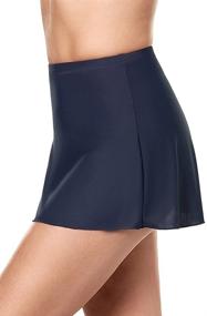 img 2 attached to Miraclesuit Womens Miracle Solids Skirted Women's Clothing and Swimsuits & Cover Ups