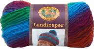 🧶 lion brand yarn landscapes yarn (6-pack) - яблоневый сад 545-205: яркая и универсальная пряжа для великолепных вязаных и крючковых проектов! логотип