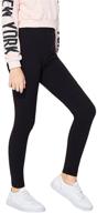 🐆 wdirara girl's leopard print leggings: stylishly comfortable high waist skinny pants logo
