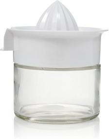 img 1 attached to 🍊 Clear 12-Ounce Juicer by Arrow Home Products: Efficiently Squeeze & Serve Fresh Juice!