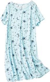 img 3 attached to Nightgowns Cotton Shirts Pajamas Sleepwear