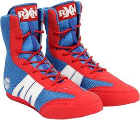 img 4 attached to RXN Boxing Shoes 8 Black Sports & Fitness in Other Sports