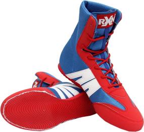 img 3 attached to RXN Boxing Shoes 8 Black Sports & Fitness in Other Sports