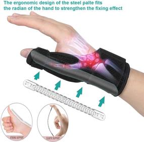 img 1 attached to 🩹 Lolicute Adjustable Stabilizer for Arthritis Relief