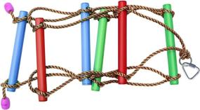 img 3 attached to Optimized Rainbow 🌈 Craft Climbing Rope Ladder