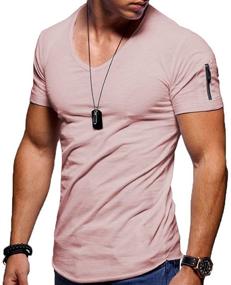 img 3 attached to Men's Athletic Clothing: T-Shirts for Fashionable Workout, Bodybuilding, and Active Wear