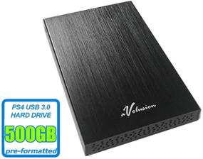 img 3 attached to 🎮 Avolusion HD250U3 PS4 Gaming External Hard Drive - 500GB USB 3.0, Pre-Formatted - 2 Year Warranty
