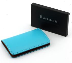 img 3 attached to 🧲 Magnetic Stainless Steel Business Card Holder by Partstock: Elevate Your Professional Image!