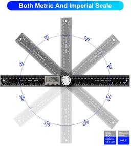 img 2 attached to 🔋 Woodworking Carpenter Construction Protractor - Battery-powered