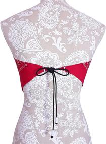 img 1 attached to Stylish Bandana Crop Shirt: Perfect Women's Accessory for Scarves & Wraps