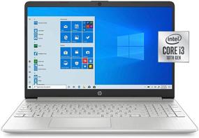 img 4 attached to 💻 2021 HP 15.6-Inch HD LED Laptop PC, Intel Core i3-1005G1 Processor, 8GB RAM, 256GB SSD, Wi-Fi 5, HDMI, Webcam, Bluetooth, Windows 10 S, Natural Silver, with IFT Accessories