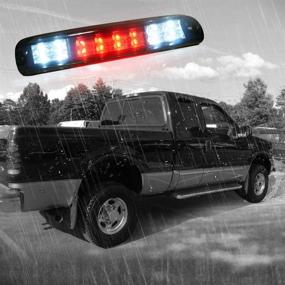 img 1 attached to Smoke LED Third Brake Light for Ford F250 F350 F450 F550 Super Duty 1999-2016, Ford Ranger 1993-2011, Ford Explorer Sport Trac 2001-2005 - High Mount Stop Light/Cargo Light Upgrade