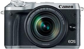 img 2 attached to Серебристая камера Canon EOS M6 с объективом 18-150 мм f/3.5-6.3 IS STM