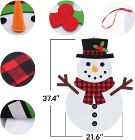 img 2 attached to 🎄 D FantiX Christmas Detachable Ornaments Decorations Arts & Crafts Kit