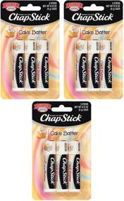 img 4 attached to 🎂 Chap Stick Lip Care - Limited Edition Cake Batter - 3 Count Sticks - Pack of 3 Packages - Buy Now!