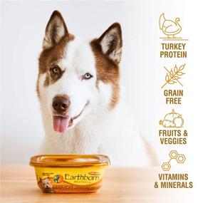 img 1 attached to 🦃 Earthborn Holistic Toby's Turkey Dinner in Gravy: Grain-Free Moist Dog Food, 8 Oz (Case of 8)