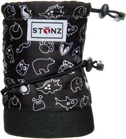 img 3 attached to 👶 Stonz Winter Baby Booties: Stay Warm and Cozy in All Seasons with Wind Resistant, Vegan Snow Boots for Baby/Infant/Toddler Girls & Boys (0-3 Years)