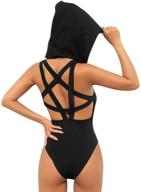 🔥 provocative women's rave pentagram bodysuit jumpsuit: sexy hoodie festival clothing romper for dance party clubwear logo