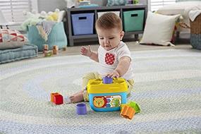 img 1 attached to Fisher-Price Infant Toy Trio: Sort, Snap &amp; Spin Set