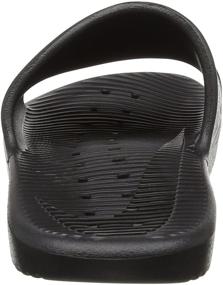 img 2 attached to Nike Shower Slide Sandals: Black Men's Athletic Shoes for Ultimate Comfort and Style