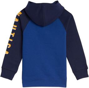 img 2 attached to 🧥 Nautica Little Colorblock Fleece Hoodie: Stylish Boys' Clothing and Fashion Hoodies & Sweatshirts