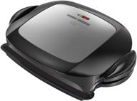 🍔 george foreman grp472p platinum 5-serving removable plate grill and panini press логотип