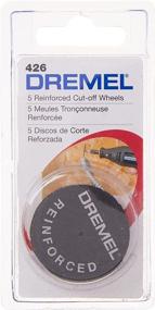 img 1 attached to 💪 Dremel 426 Fiberglass Reinforced Cut-Off Wheels: Precision Cutting Tools for Enhanced Durability and Versatility