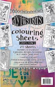 img 1 attached to Dylusions Colouring Sheets - Ranger Collection 2