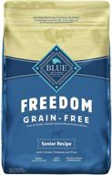 🐶 blue buffalo freedom senior chicken grain-free natural dry dog food logo